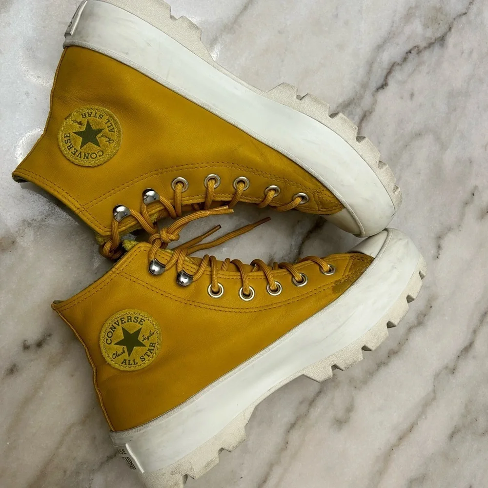 Converse bright yellow